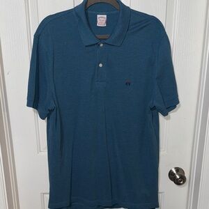 Brooks Brothers Men's Blue Polo Shirt